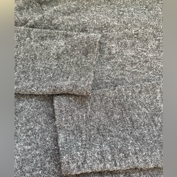 Lulus Flattering Charcoal Grey Wrap Tie Knit Sweater - Picture 14 of 14